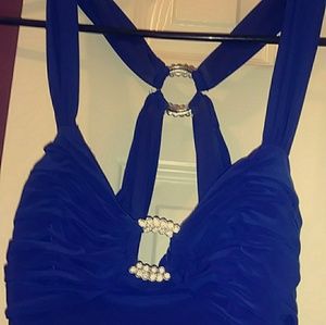 Dark Blue prom/evening/formal event dress